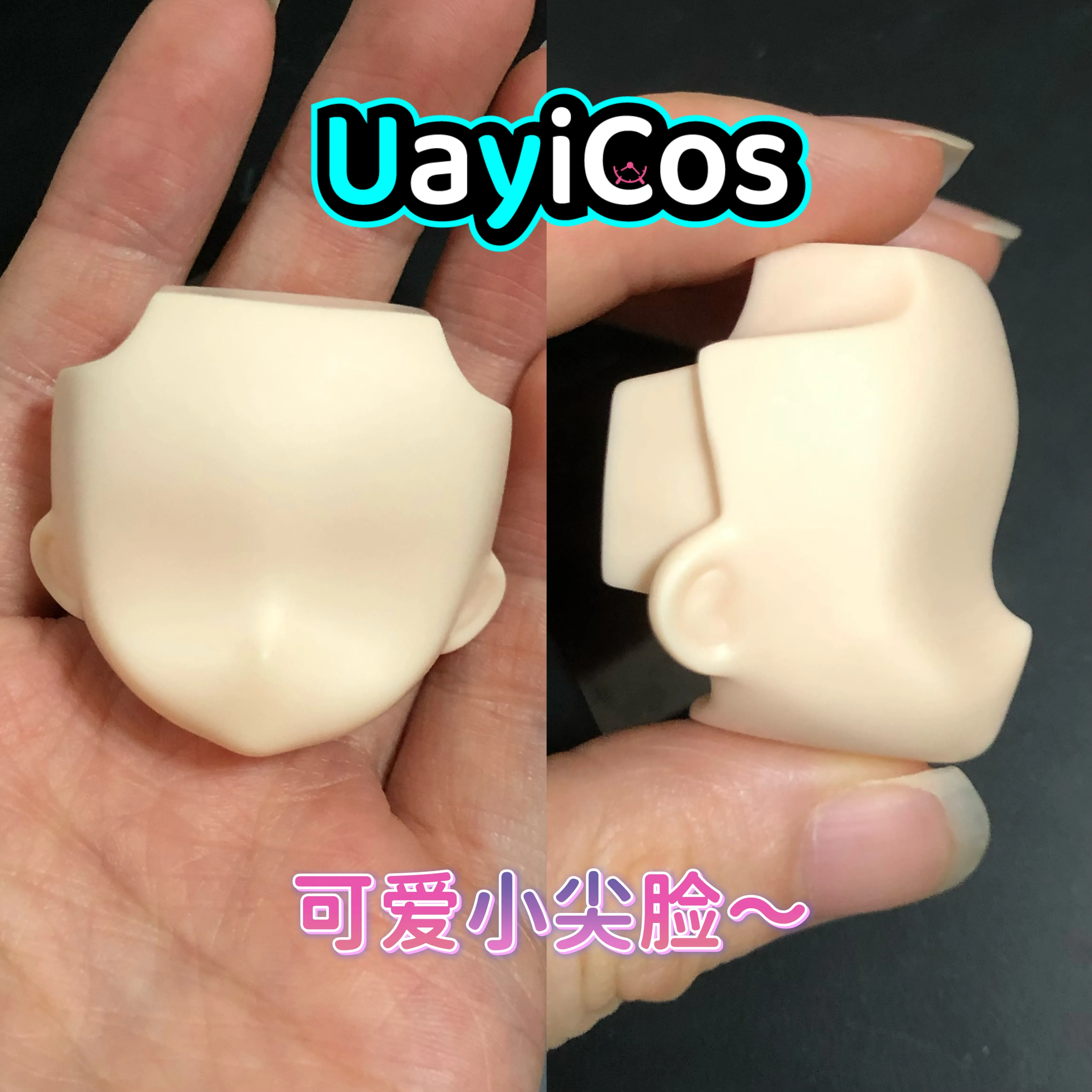 

Handmade ob11GSC Faceplates Blank Face Water Sticker Face Shell Make Up Faceplate BJD Doll Accessories Anime Figure Toy Kids Gif