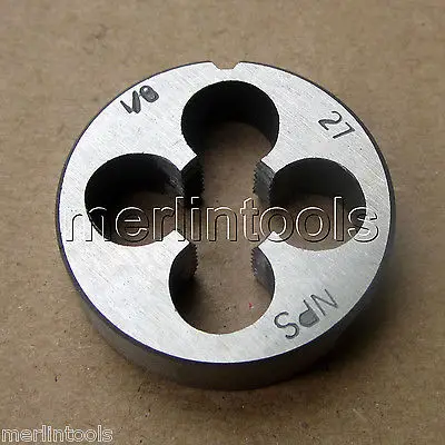 1/8 " - 27 NPS Gerade Rohr Sterben 1/8 - 27 TPI