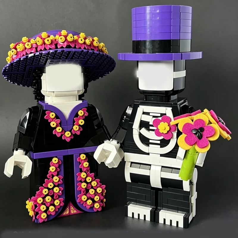 New Hot 1076Pcs Magic Movie Moc Miniature Character Buildable Figure Model Building Blocks Diy Creative Ideas Toys Birthday Gift