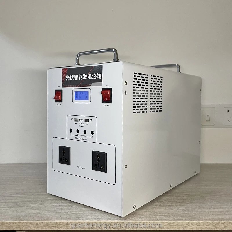 Wholesale 1000W Solar Generator 1200W Solar System with 220V AC 12V DC 5V USB Output Pulse Width Modulation Solar Controller
