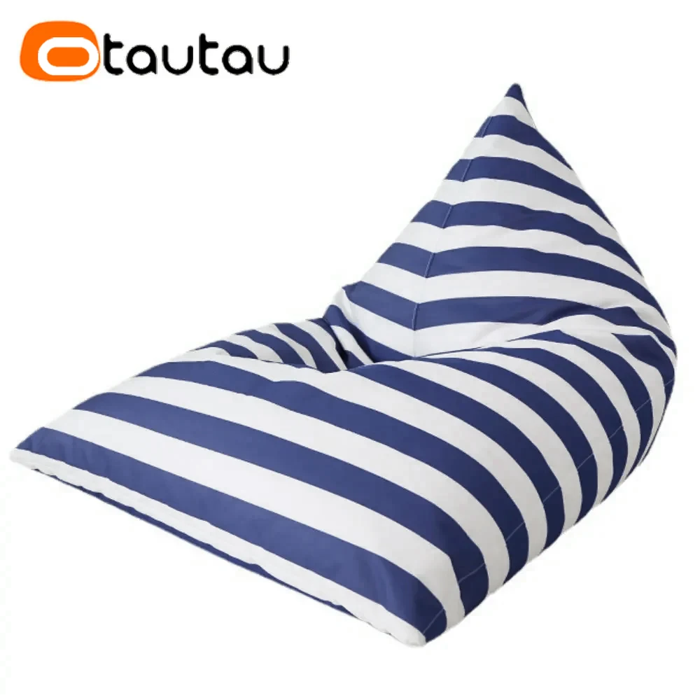 Otautau Outdoor Sitzsack Hocker Abdeckung ohne Füllstoff wasserdicht Strand Garten Puff Salon Chaiselongue Liege Schlafs ofa Sack sf076