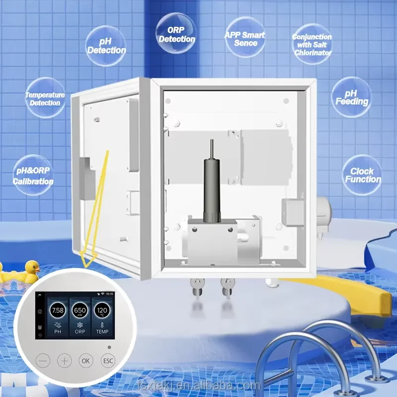 WiFi APP High Quality Smart Automatic Digital Pool Chlorinator Multi-Functional Water Quality for Swimming Pools and