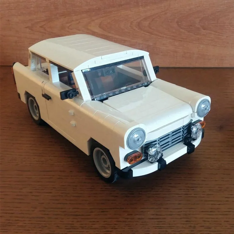939pcs MOC Trabant Carsed Model Bouwstenen Architectuur Monteren DIY Speelgoed Creatief Idee Kerstcadeau Baksteen Kinderen Verjaardag