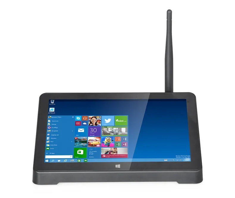 Imagem -02 - Windows 10 Mini Computador Desktop Tela Sensível ao Toque de Intel 4gb Ram Wifi Intel Hdmi Caixa de Mídia Tablet All-in1 Pos Win10 f2