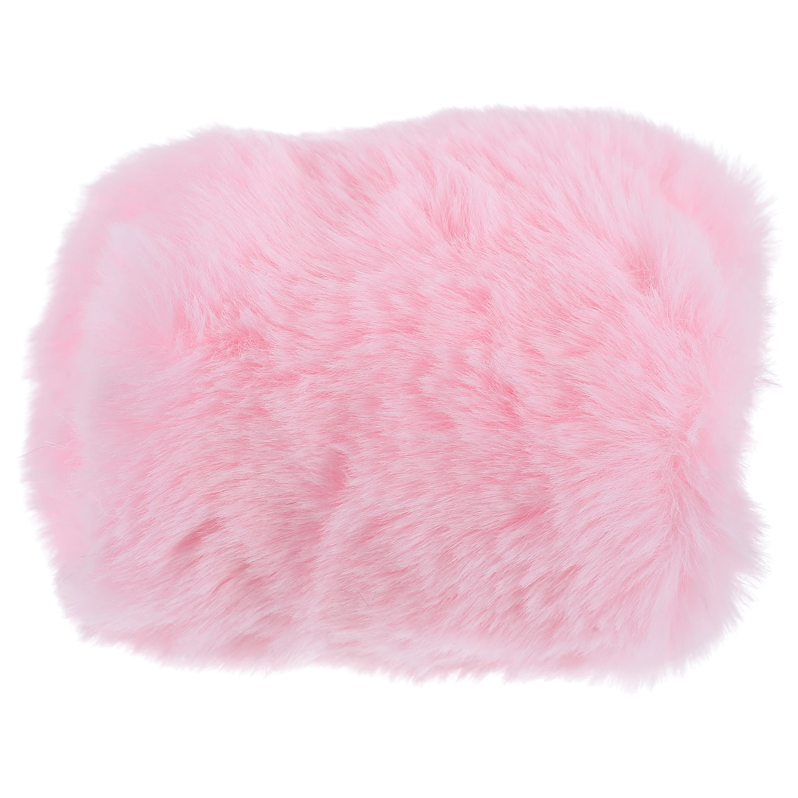 

Windshield Mic Windscreen for Microphone Lavalier Pink Furry Cover Artificial Windproof Filter Fuzzy