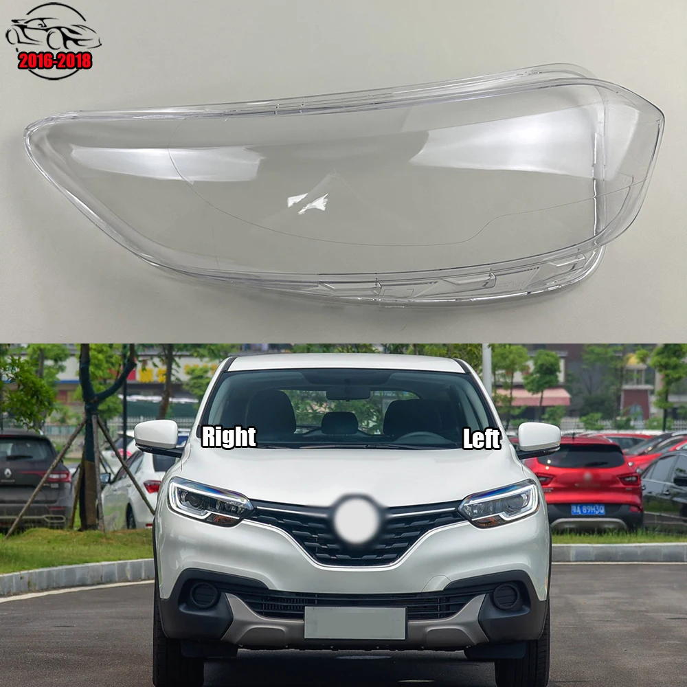 

For Renault Kadjar 2016 2017 2018 Headlamp Transparent Cover Headlight Shell Lens Replace The Original Lampshade Plexiglass