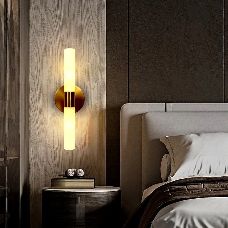 Modern Decorative Wall Lamp Black/Gold Room Fixture Used For Background Wall Mirrors Corridor Staircase Bedhead LED Wall Light