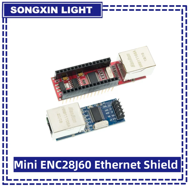 Mini ENC28J60 Ethernet Shield For Nano SPI Interface LAN Network Module