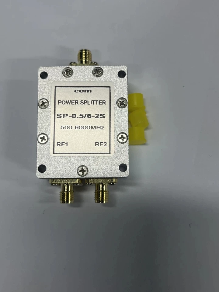 Sma One Point Two Power Splitter 0.5-6G GPS RF Combiner Wifi Power Splitter 2.4G Two Power Splitter