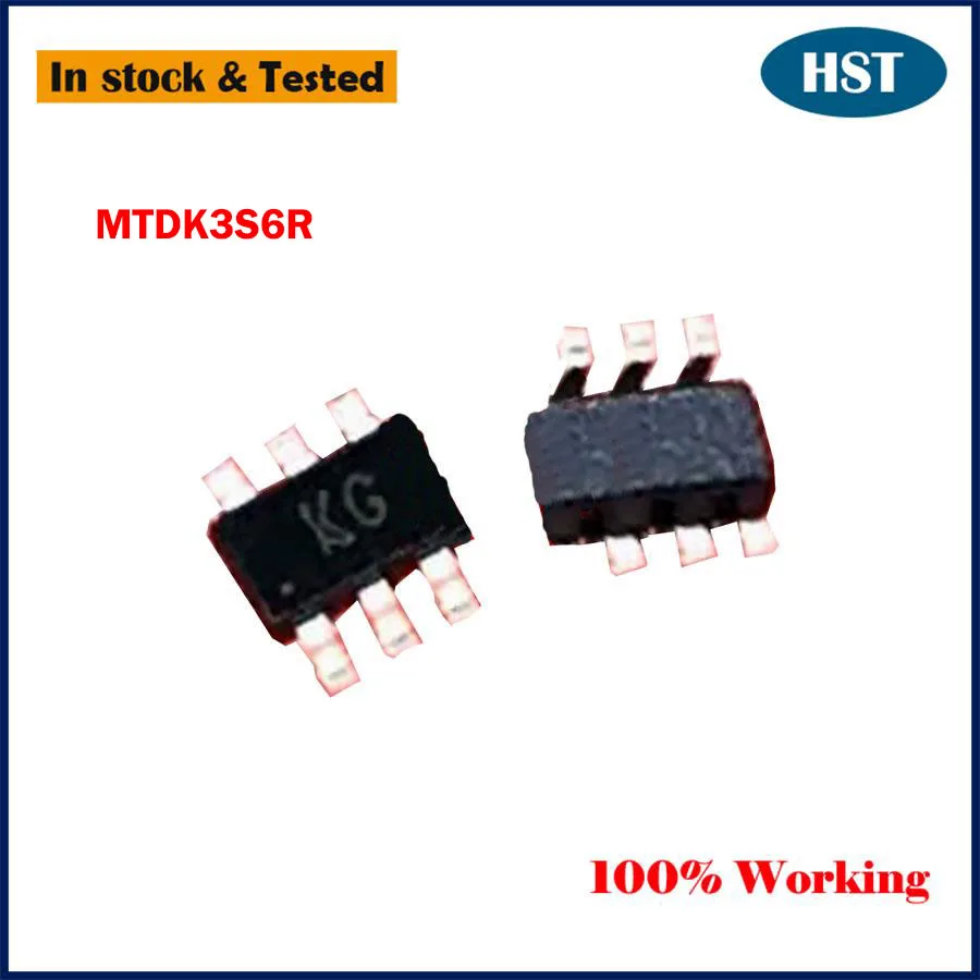 

10PCS/LOT New Original MTDK3S6R KG K6 6 SOT363 Chip IC Chipset