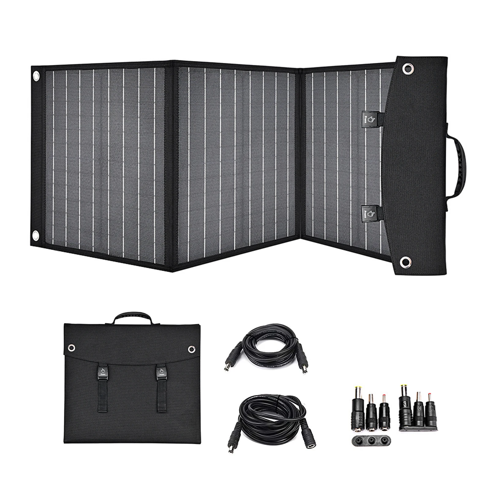 

High Efficiency Flexible Film Solar Panel 50W 75W 100W Folding Solar Panel Portable For RV