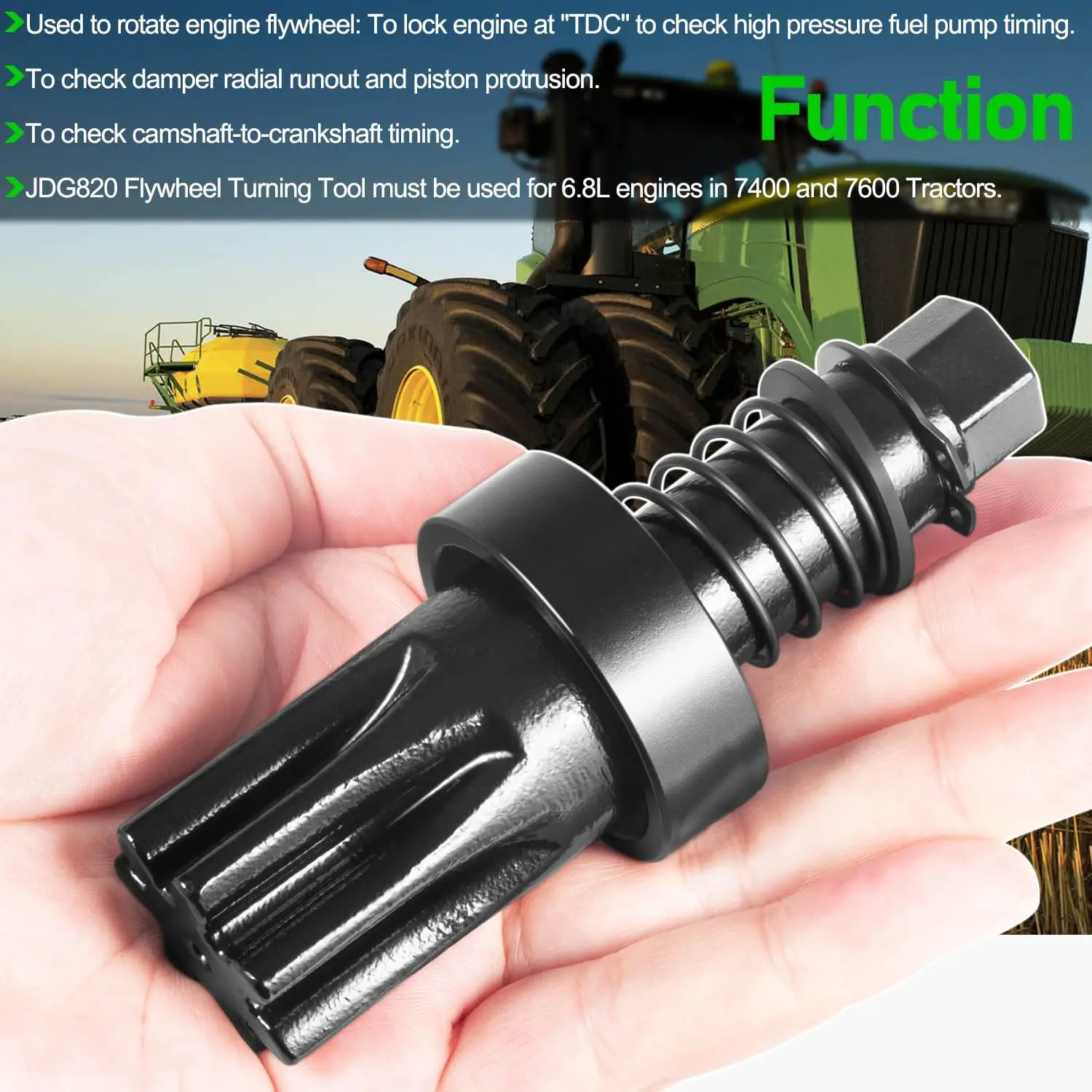 Токарный инструмент двигателя JDG820 для John Deere JDE81-1, 4024, 4039, 4045, 4239, 4276, 6619, 6059, 6068, 6076, 6081, 6090, 6105, 6125,