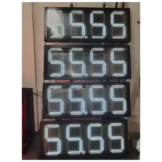 Custom Weatherproof Outdoor LED DisplayGas Station Display Board Gas Price Sign Gas Price Sign