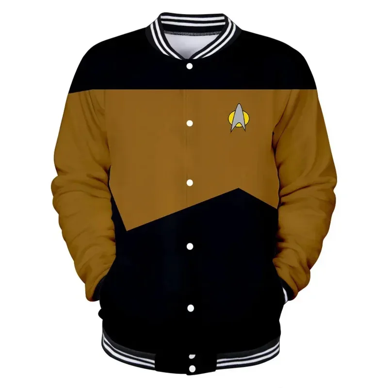 ♥   2025 جديد حار فيلم ستار تريك فضفاض سترة اسكواش للجنسين البيسبول معاطف تأثيري الخريف عادية البلوز هوديي معطف Ja ★ ☆ ly99