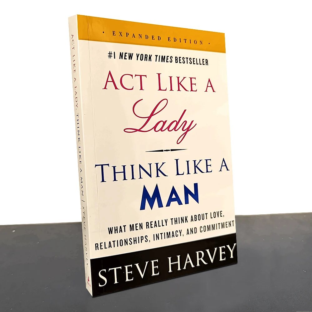 1 libro Act Like A Lady Think Like A Man Edición expandida Lo que los hombres realmente piensa sobre relaciones de amor Intividad y compromiso