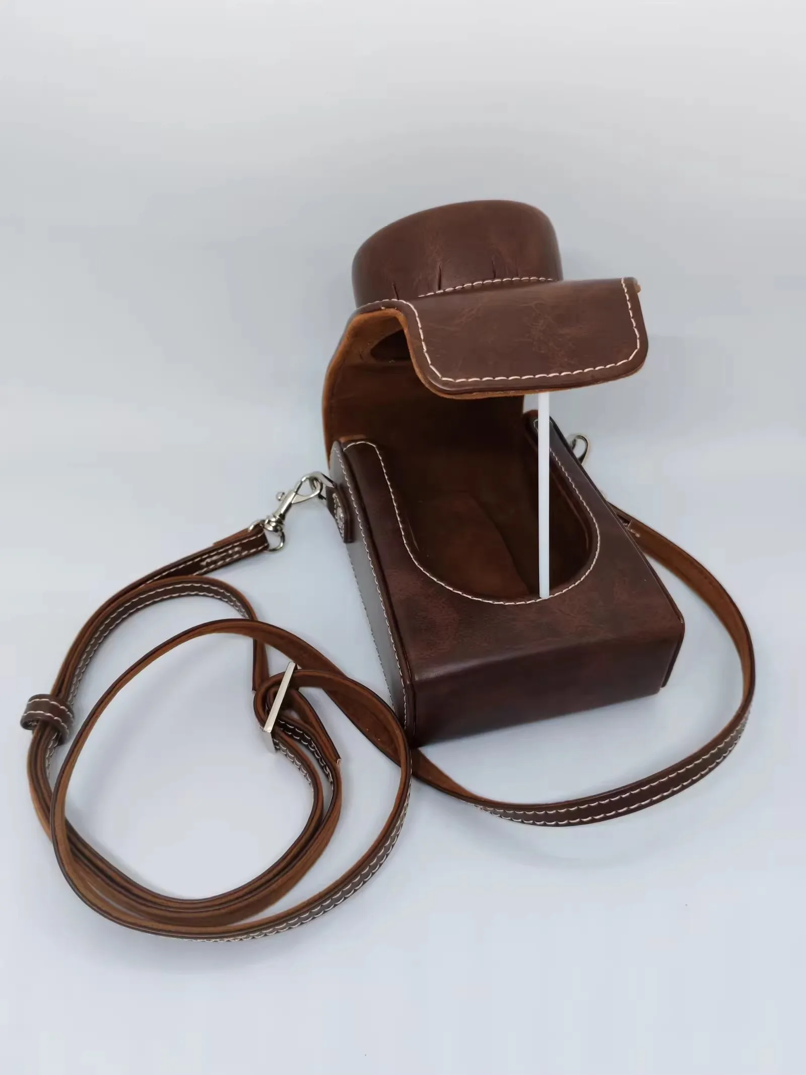 PU sac photo étui pour Panasonic LUMIX DMC-LX100m2 LX100 LX7 LX5 LX3 LX-7 LX-5 LX-3 rétro style étui pour appareil photo sac à bandoulière