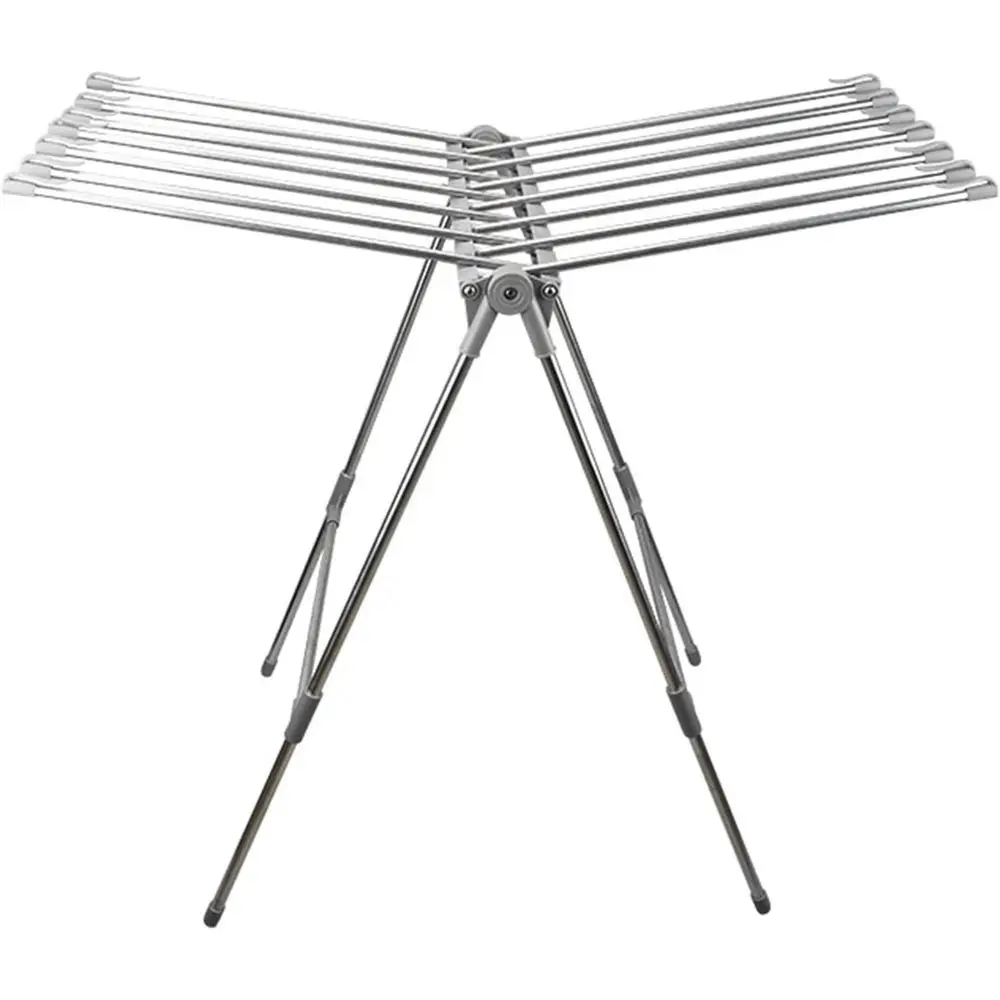 

Ventilated Stainless Steel Drying Rack - Ideal for Indoor and Outdoor Clothes Drying