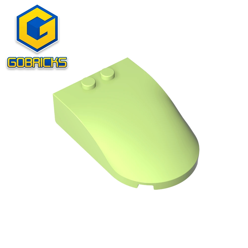 

Building Blocks GDS-21121 Windscreen 6 x 4 x 1 Curved compatible with lego 18973 Assembles Bricks children's toys Educational