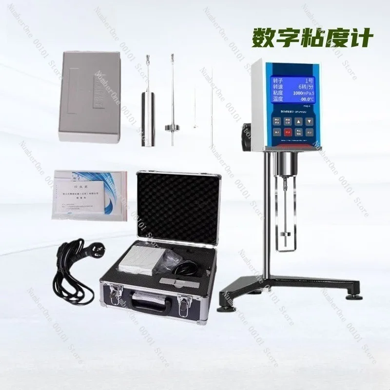 Digital Rotational Viscometer, Paint and Coating Viscosity Testing Equipment, High Precision Laboratory Testing Instrument