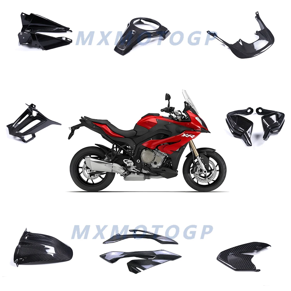 

Для BMW S1000XR S1000 XR 2015 2016 2017 2018 2019 боковые панели из 100% углеродного волокна, полные комплекты обтекателей, аксессуары для мотоциклов