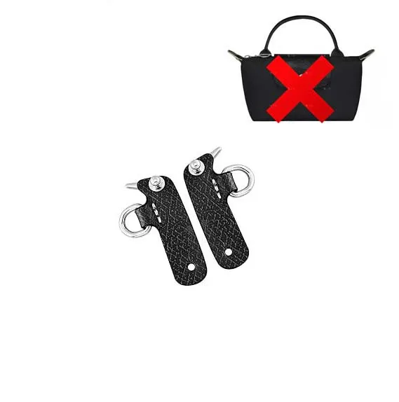 Lederen vervangende crossbody tasriem voor Longchamp Mini Bag schouderriem zonder ponsen Modificatie tasaccessoires