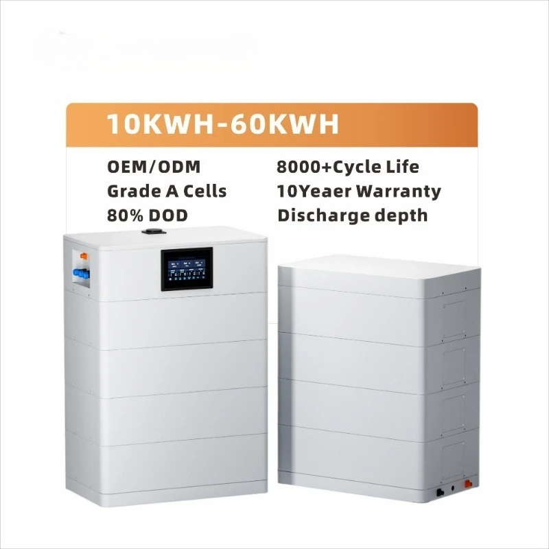 10.24kWh Home Energy Storage System LiFePO4 Battery 5kW Inverter Backup Power Supply for House