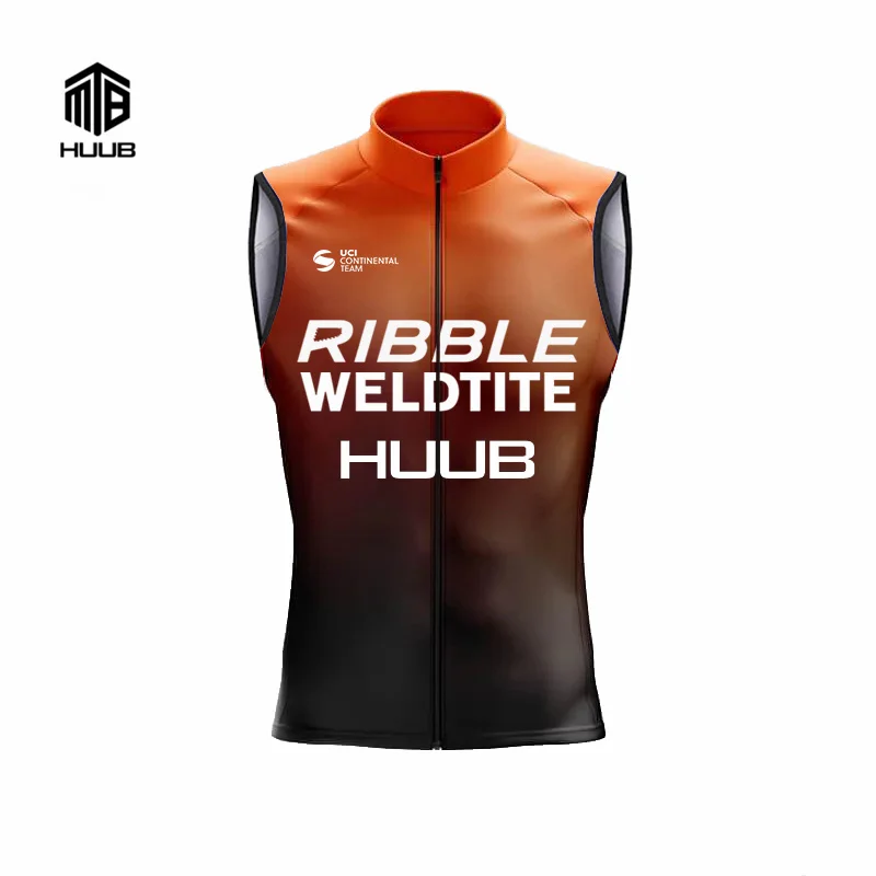 2025 HUUB New Men's Road Bike Cycling Ultra-thin Sleeveless Vest Jacket Ciclismo Mountain Bike Lightweight Tactical Vest