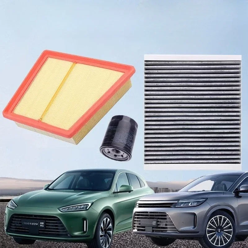 

Набор фильтров для SERES AITO M5/M71.5T, расширенное программирование, кабина двигателя, запасные части для воздушного масляного фильтра переменного тока