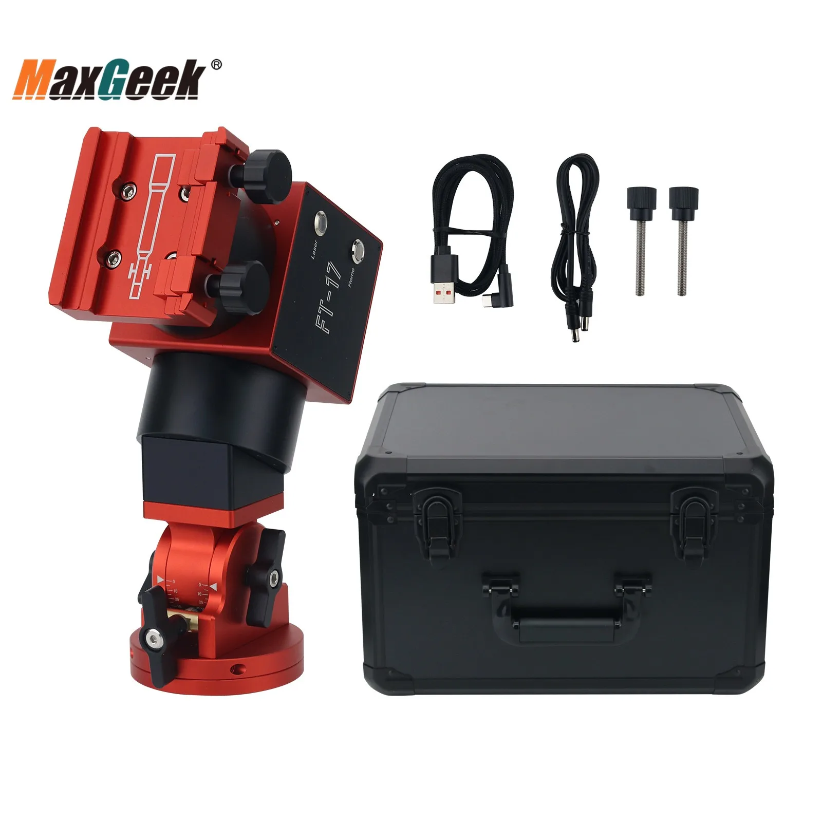 TeSeek AstroFrog FT-17 Astronomical Harmonic Equatorial Mount Theodolite Patent Mechanical Limit Function