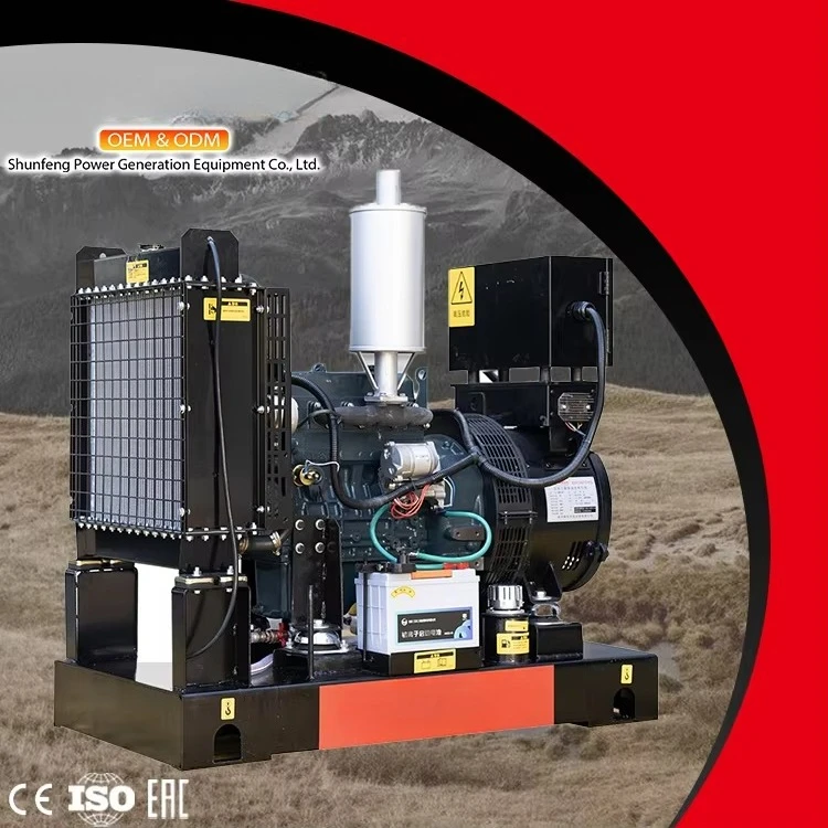 For Goodwind Marine 30kVA 50kVA 100kVA Open Frame Low Fuel Consumption Diesel Generator Genset Power Engine Assembly