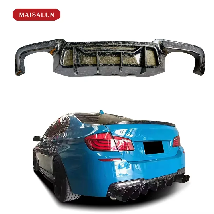 Auto Parts R Style Full Material Rear Diffuser Tune for  5 Series F10 Body Kit Manufacturer