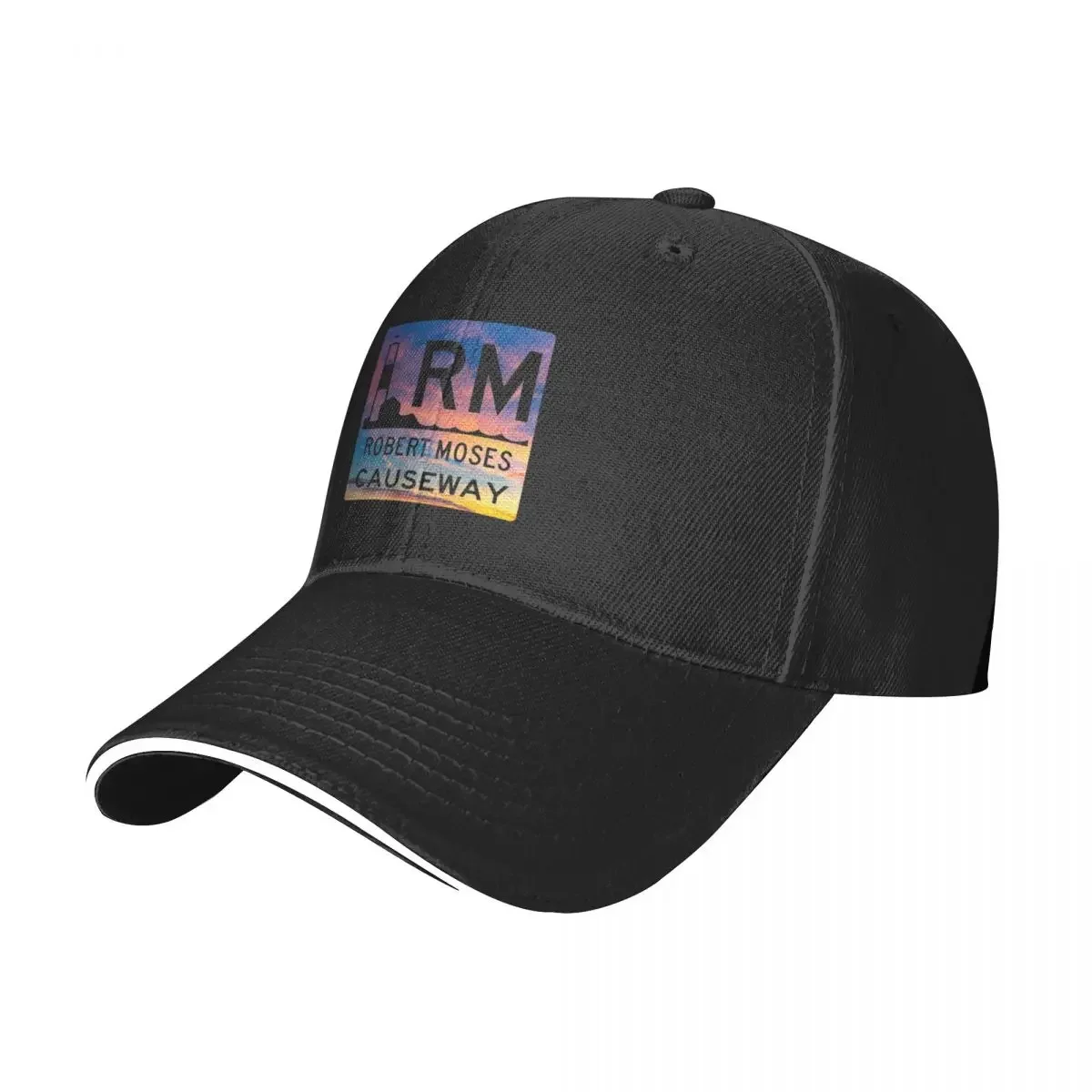 Robert Moses Causeway - Long Island Parkway Shield - Sunset Parkway Sign Baseball Cap Luxury Brand |-F-| Woman Hats Men's