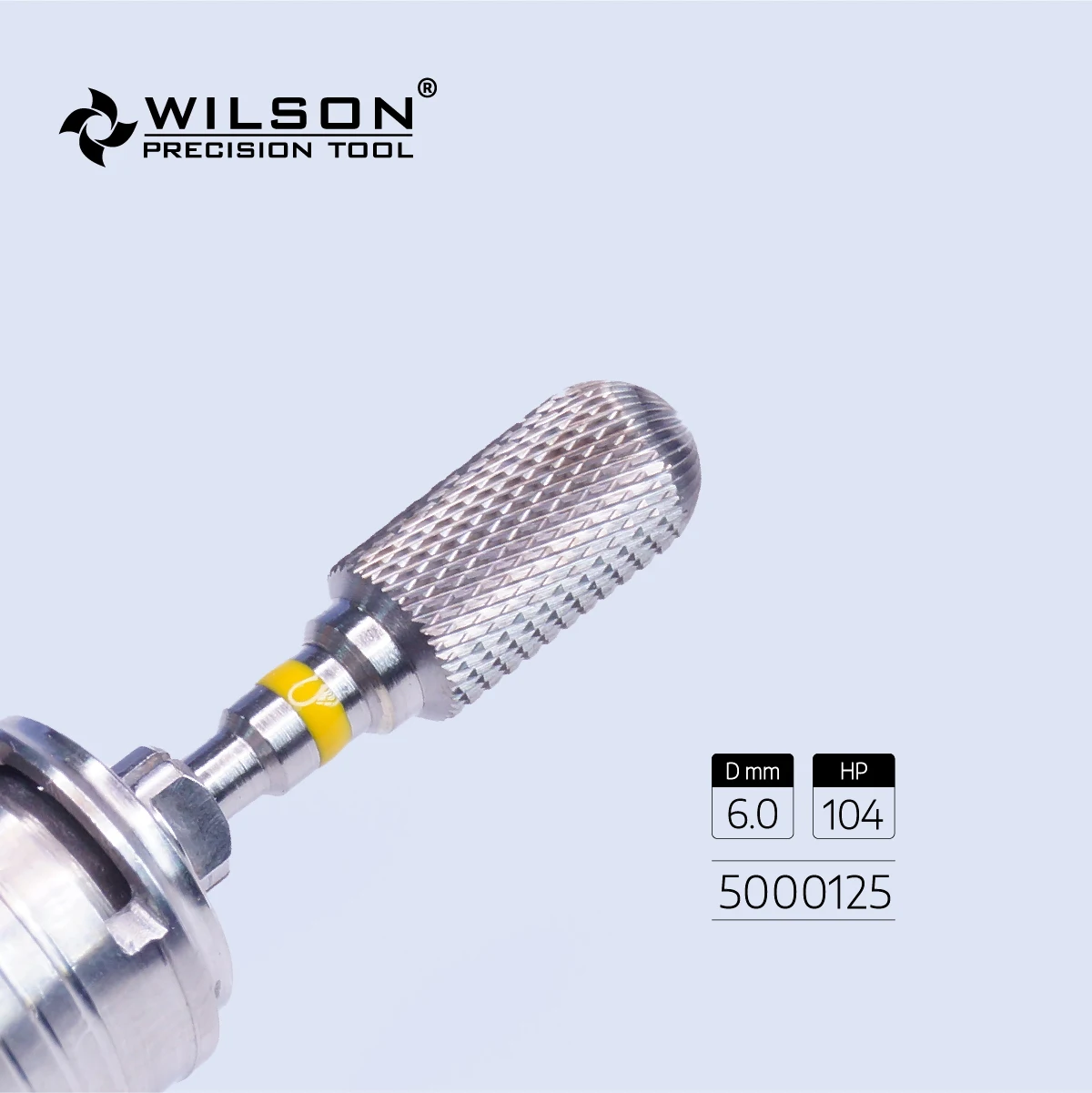 WilsonDental Burs 5000125-ISO 143 110 060 Tungsten Carbide Dental Bur for Trimming Metal