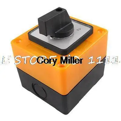 LW28-20/3 20A 500V Rotary 3 Position Selector Changeover Switch