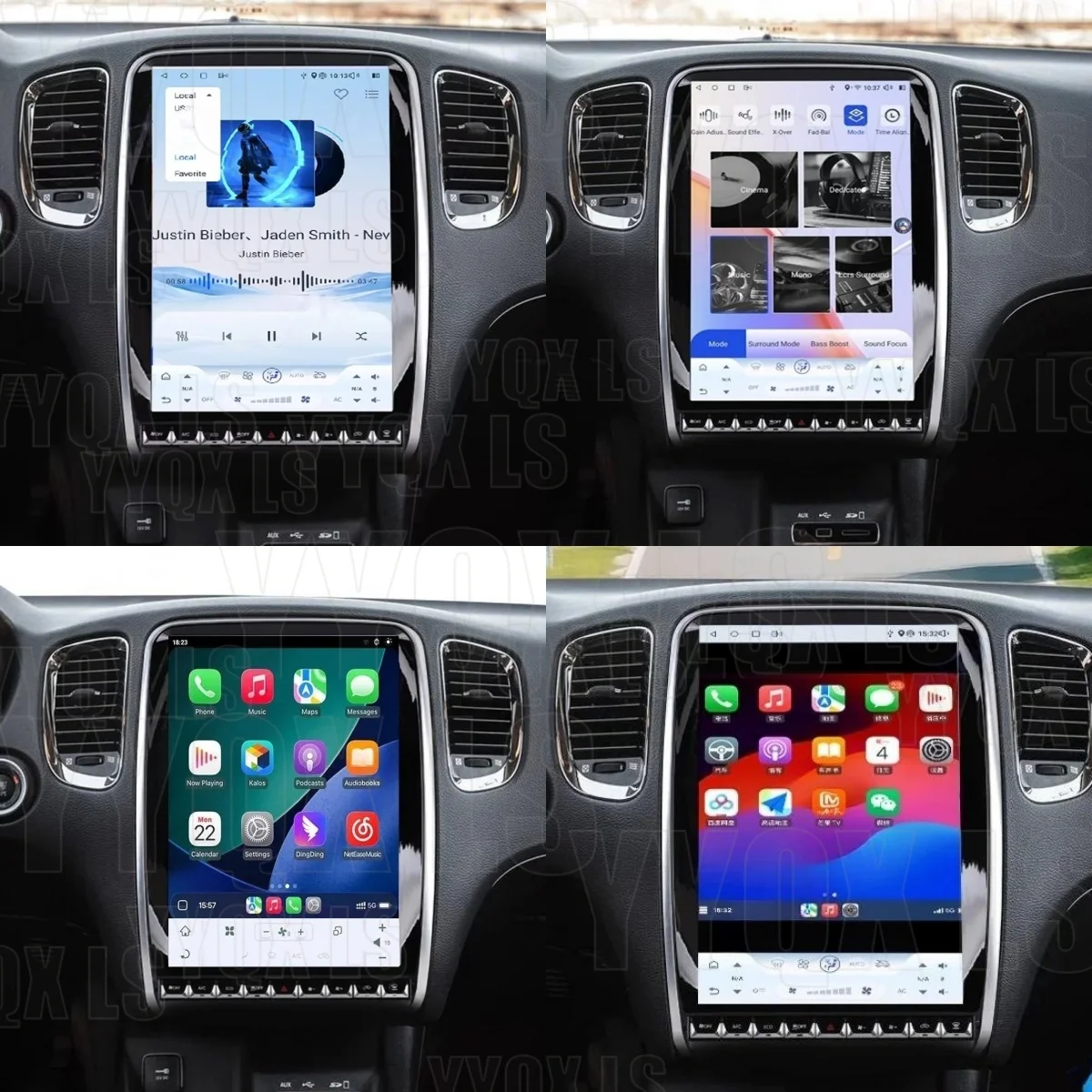 14.5 Inch For Dodge Durango 2014-2020 Android 15 8-Core Car Multimedia Player Stereo Receiver Radio GPS 4G Carplay Wifi Bluetoot