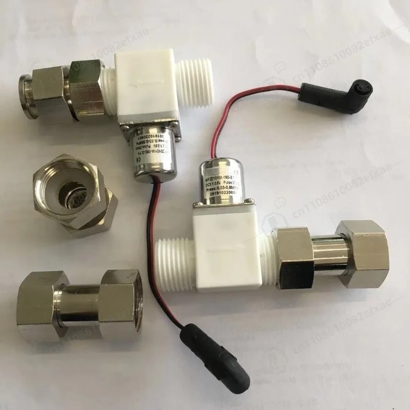 3.6VDC Diaphragm Pulse Solenoid Valve G1/2 Solenoid Valve, Intelligent Water Purifier Plastic Valve
