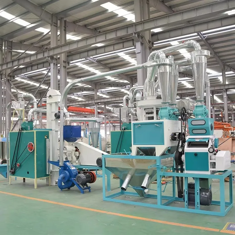 Corn Flour Milling Machine Industrial Corn Grinder Equipment for Grain Processing and Farm Use