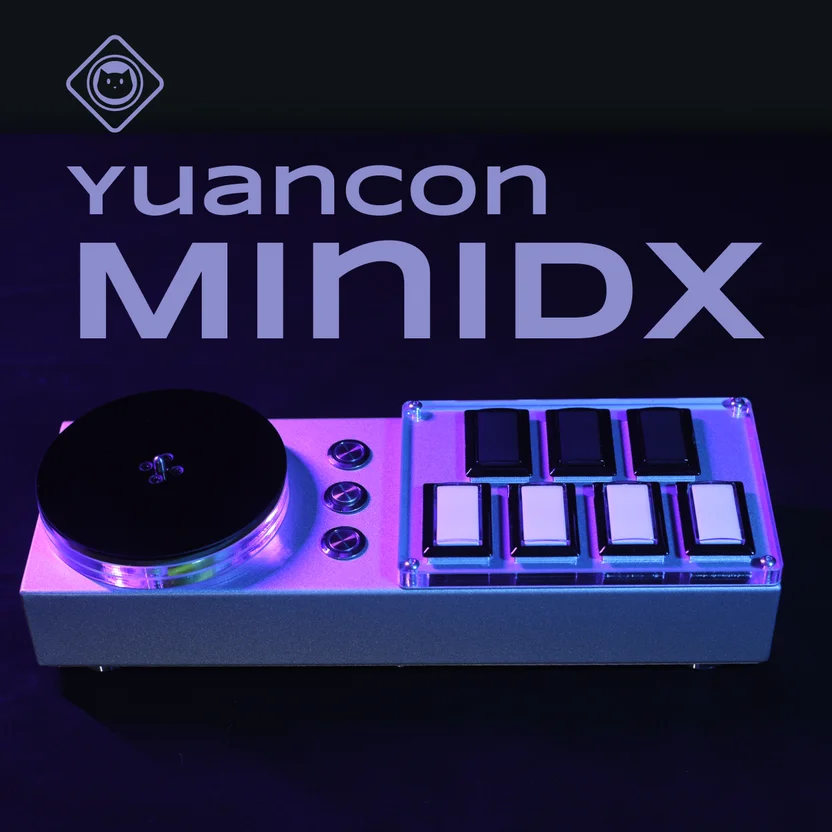 Yuancon MIniDX Gamepad Gaming Controller Next-generation DIY for Beatmania IIDX BMS G2R LR2 Rhythm Game Controller