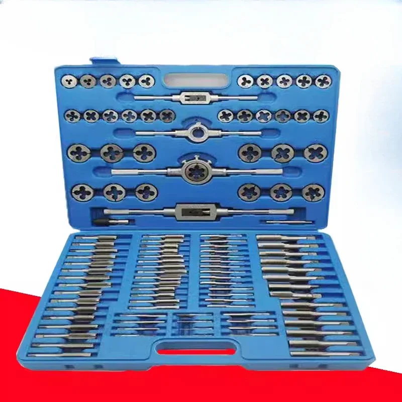 Complete set of tap holder,  cutter, metric thread repair,  plate teeth