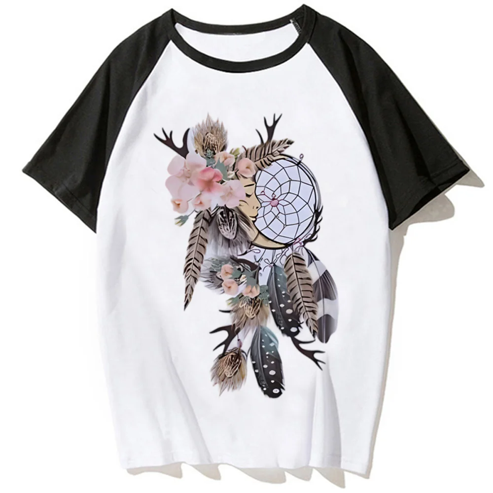 

Dream Catcher t shirt women Y2K t shirt female comic manga 2000s clothes