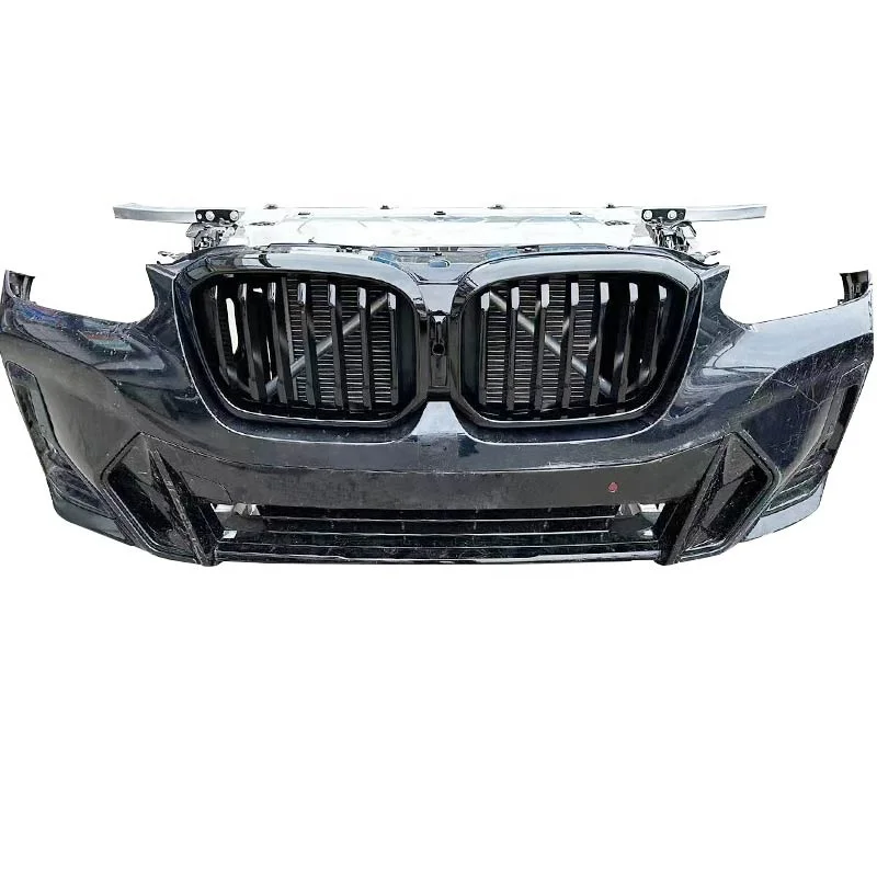 Original second-hand suitable for X3 bumper with grille radiator fan bracket BMW G01 front bumper