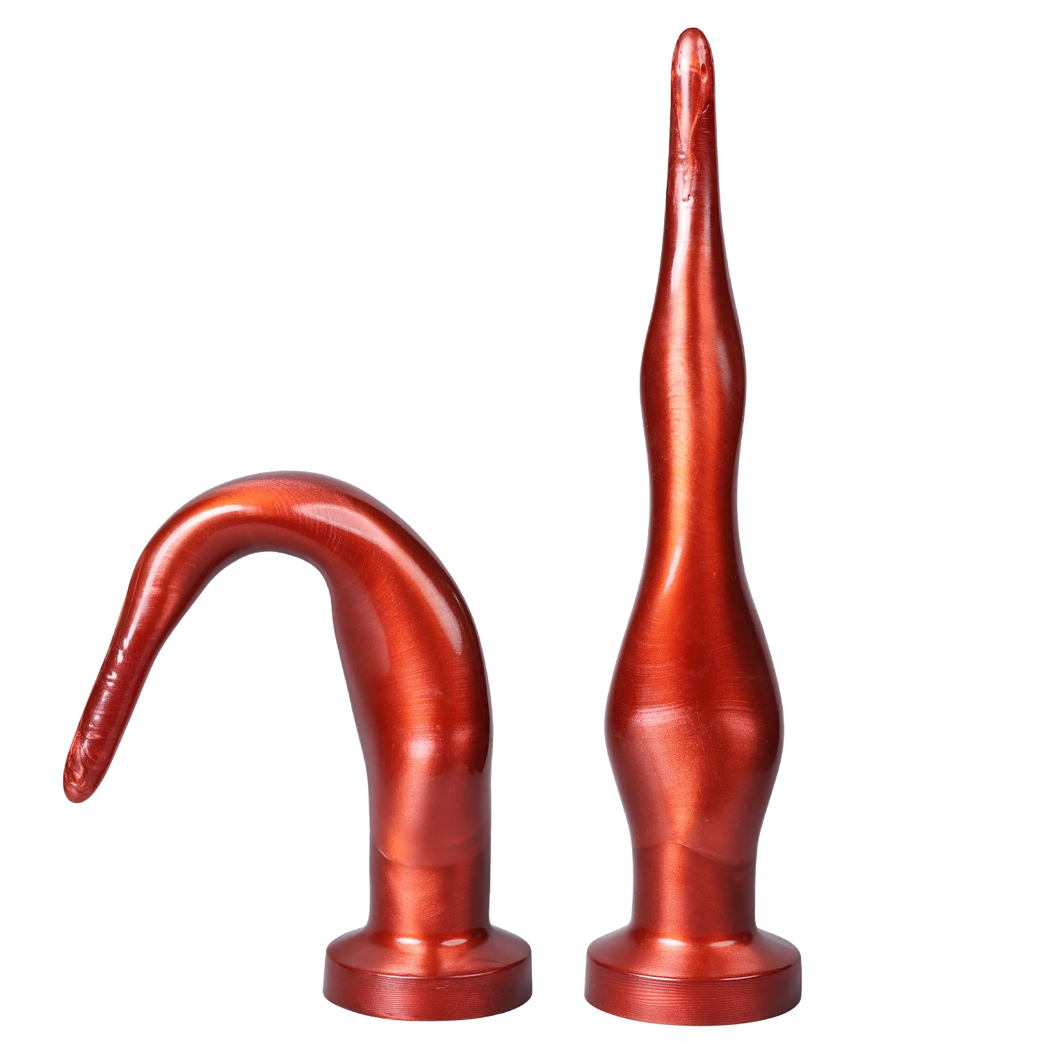 Soft Long Anal Plug Vagina Massager G-Spot Stimulator Butt Plug Thick Penis Adult Masturbating Climax Sex Toys for Women and Men