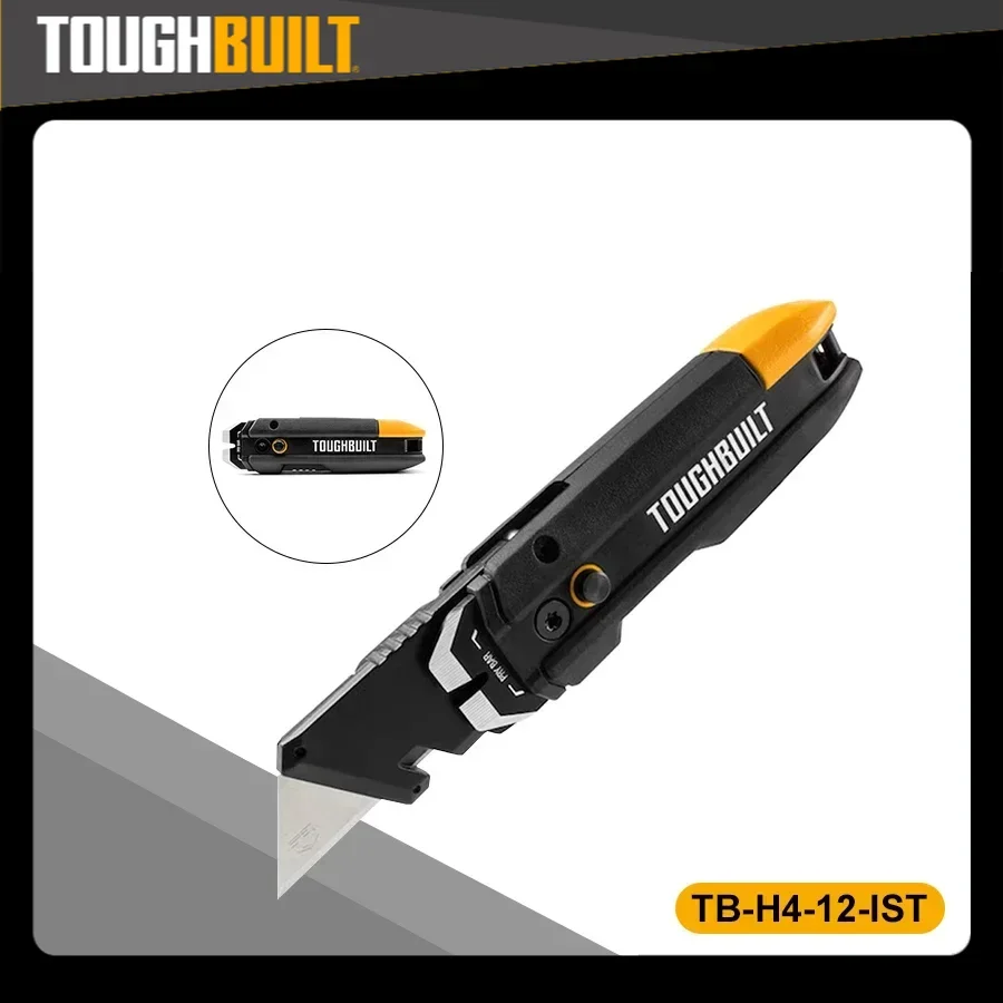 TOUGHBUILT TB-H4-12-IST Pry Bar Utility Knife With Storage Hand Tools