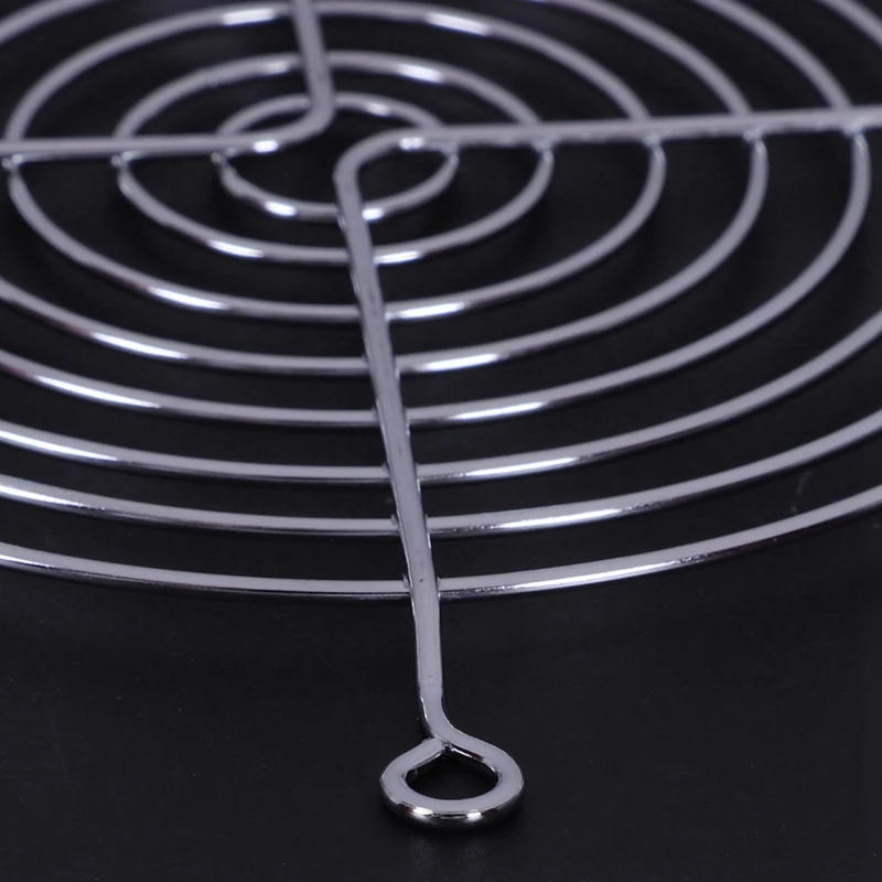 Rejilla protectora de dedo de alambre de Metal para ventilador de caja de ordenador, 120X120Mm, 10 unidades