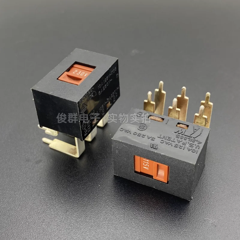 

1 шт. SE-1022-VDE источник питания V80212MA08Q переключатель 6-контактный 115 В преобразование на 230 В