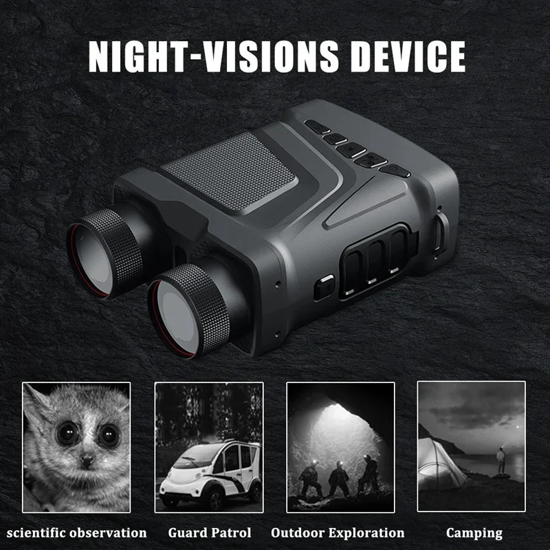 R12 5X Zoom Digital Telescope Infrared Night Vision Binocular For Hunting Camping Professional 300M Night Vision Device