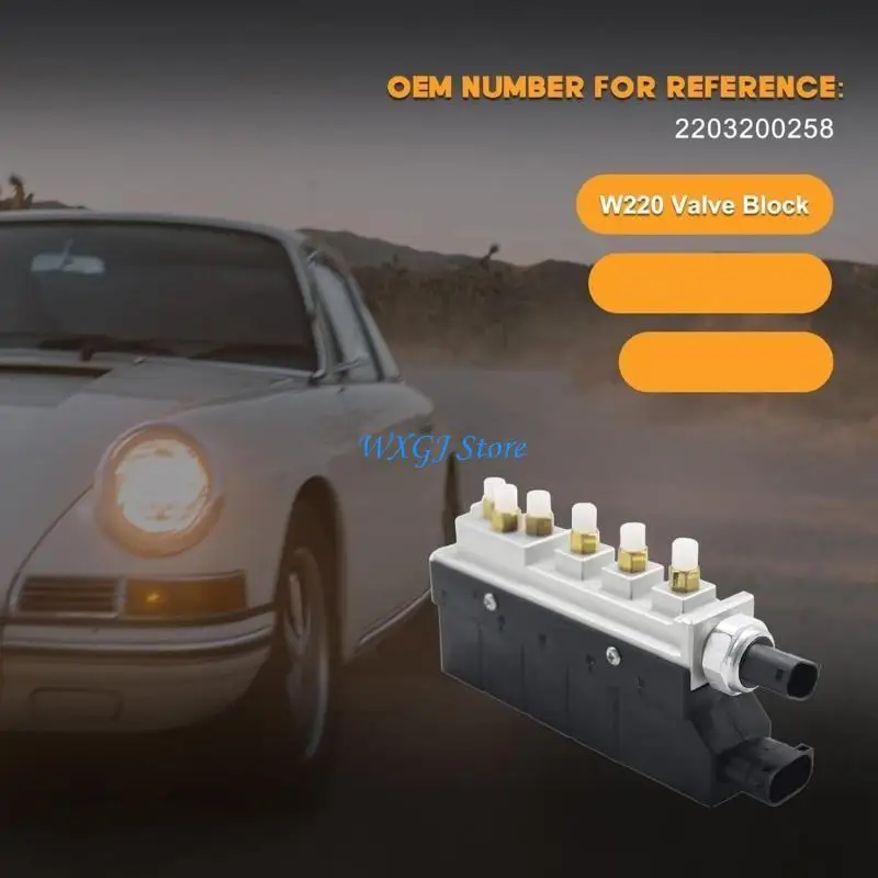 

37JE Air Suspension Block Replace 2203200258 A2203200258 Solenoid Block