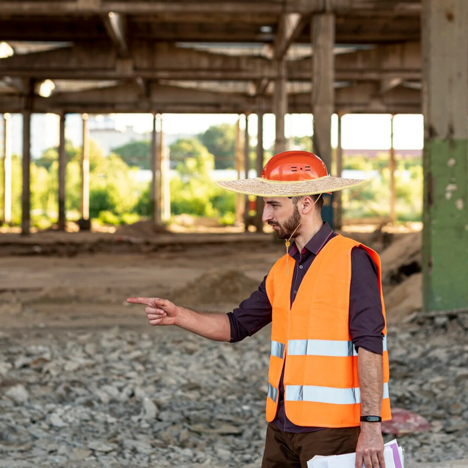 

Angoily 2pcs Lamp Hard Hat Visor Shade Safety Goggles Construction Cap Accessories for Men DOT Certified