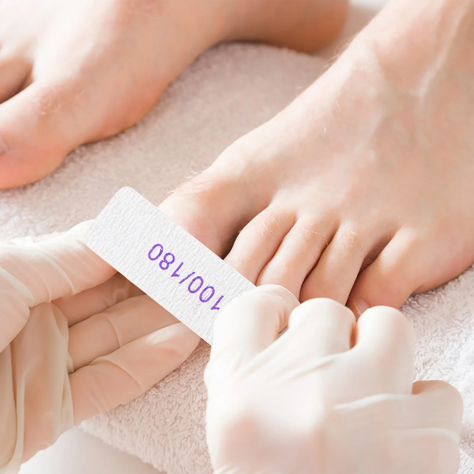 25Pcs Slim Nail Polishers Manicure Rubbing Tools for Smooth Comfortable Nail Surface Sanding Strips Manicure Tools