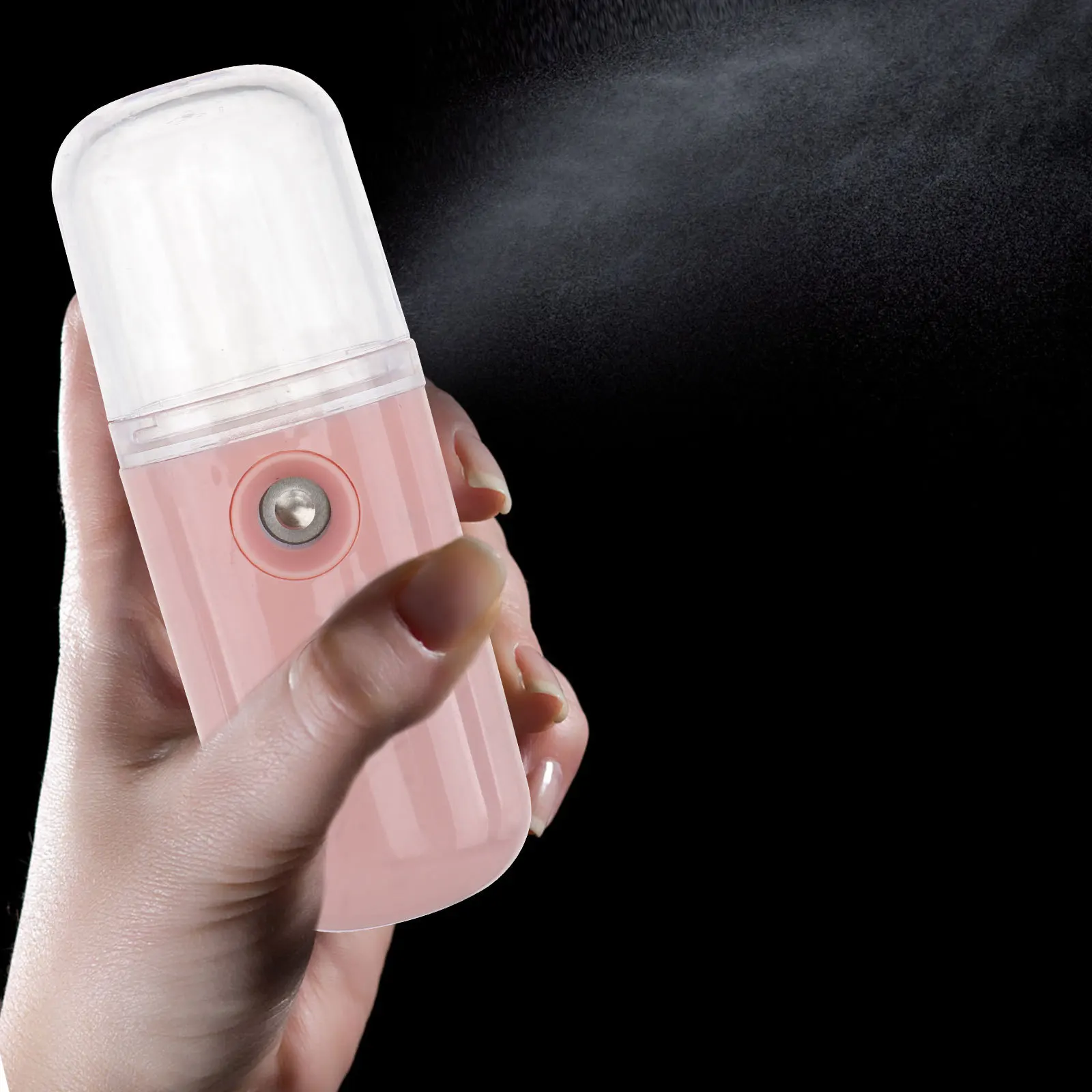 

Facial Hydration Device Mister Face Spray Hydrating Sprayer Portable Humidifier Household PC Steamer for Deep Cleaning Travel